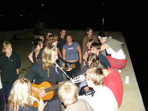 Tradiční večer na hrázi...